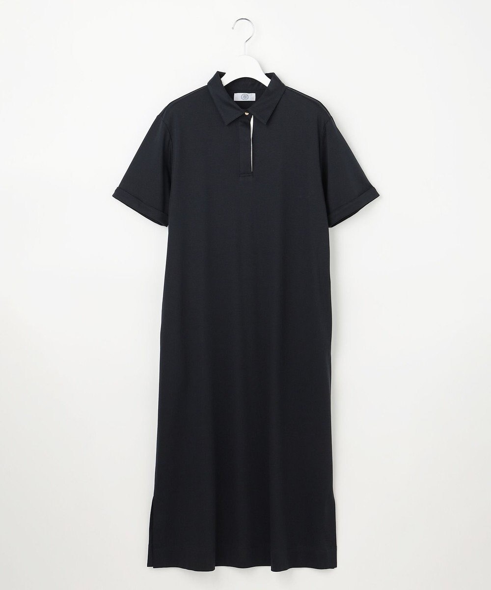 J.PRESS LADIES S 【WEB限定】コットンスムース ポロワンピース 