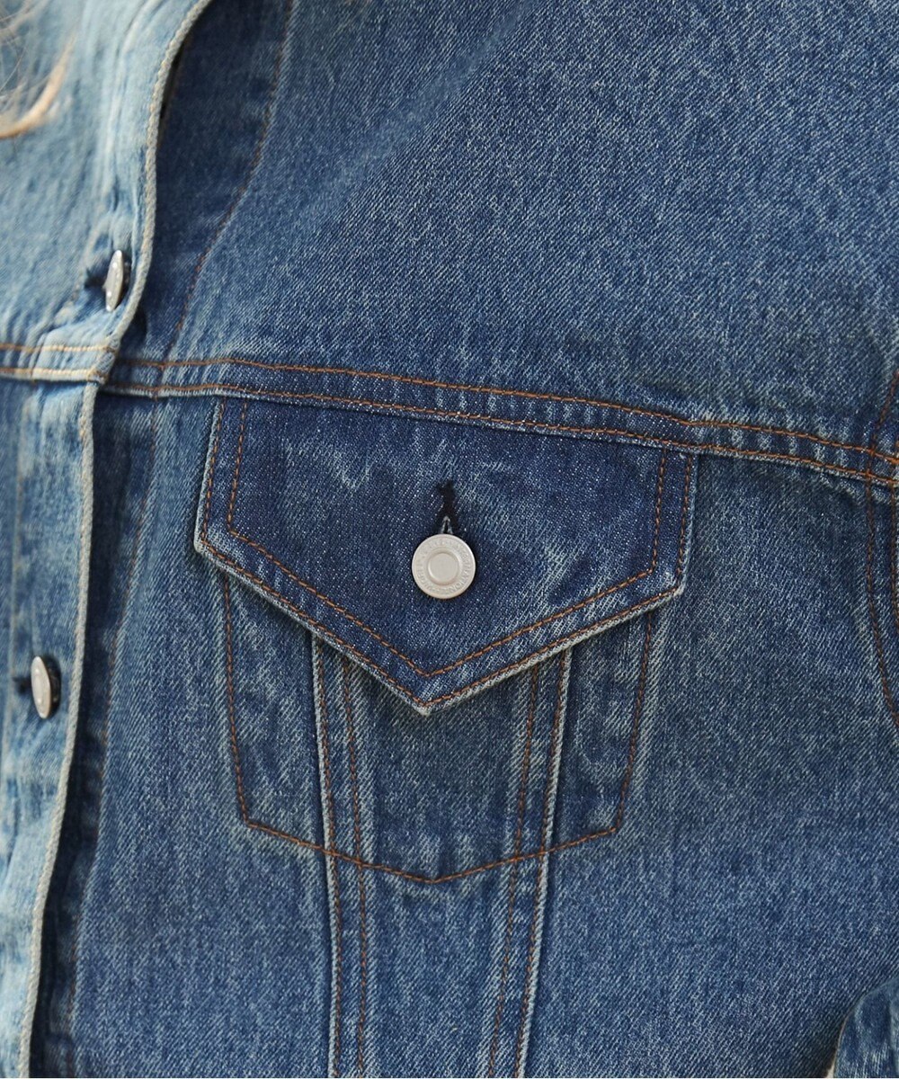 WEGO 【ANGIE VINTAGE】ビッグシルエットデニムジャケット / オーバーサイズGジャン 