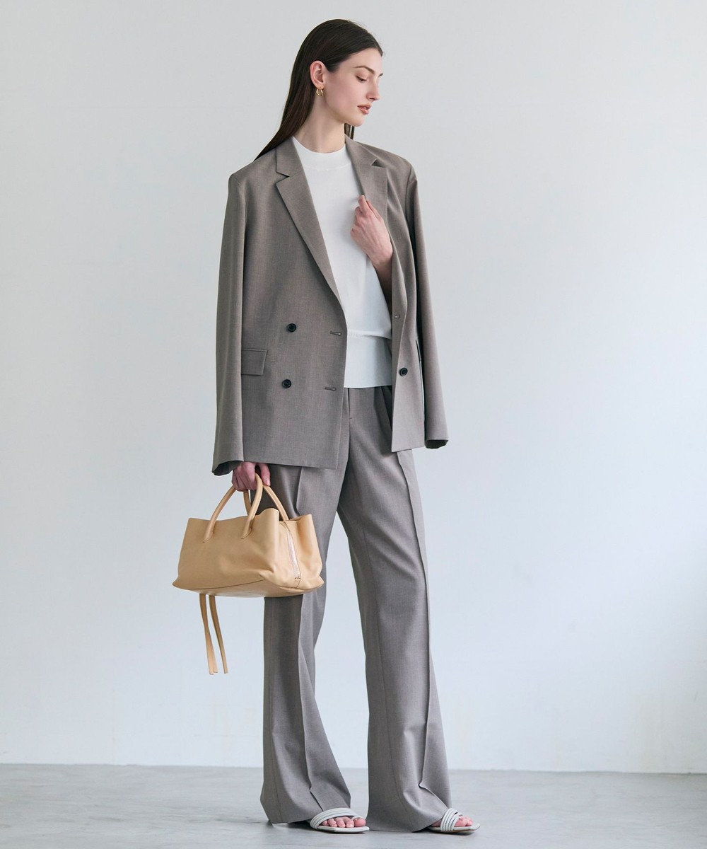 BEIGE， NADIA / シアーコンビ ストレッチニット 