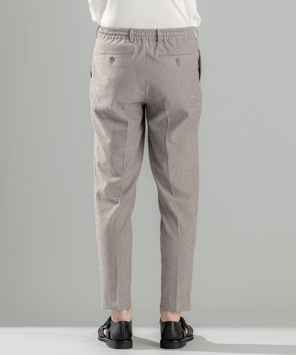 JOSEPH HOMME ＜新色追加＞新素材【通気性/ストレッチ】トリコサッカーストレッチ ドロスト付テーパードパンツ /  PEGG CONVERTIBLE 