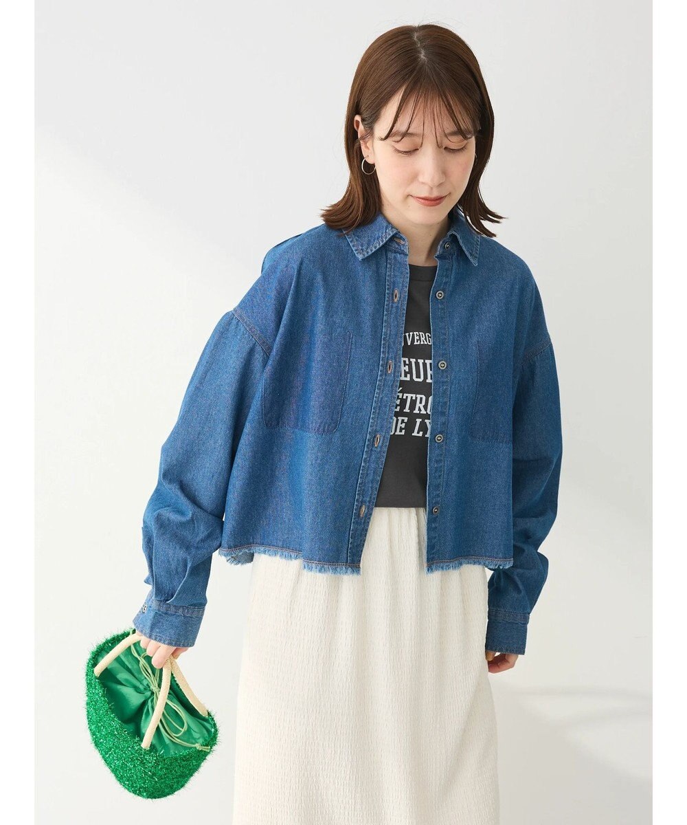 Green Parks 多段カレッジロゴボックスＴシャツ 