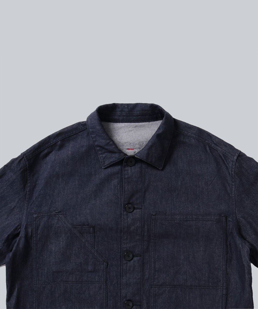 WHITE MAILS 【UNISEX】COTTON PAPER デニムジャケット 