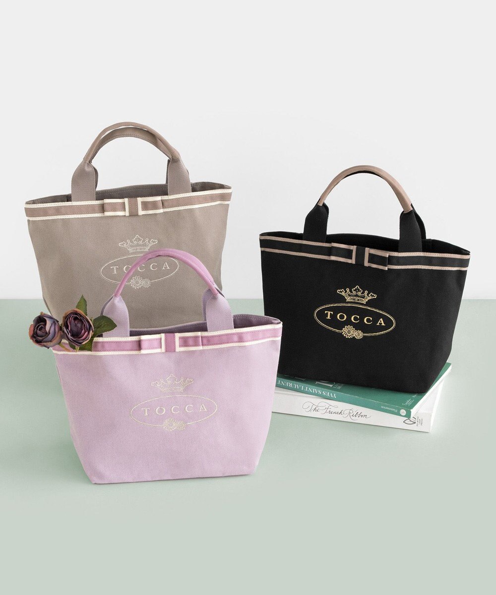 TOCCA 【選べる2種類のデザイン！】MEMORIES OF TOCCA CANVAS TOTE トートバッグ 