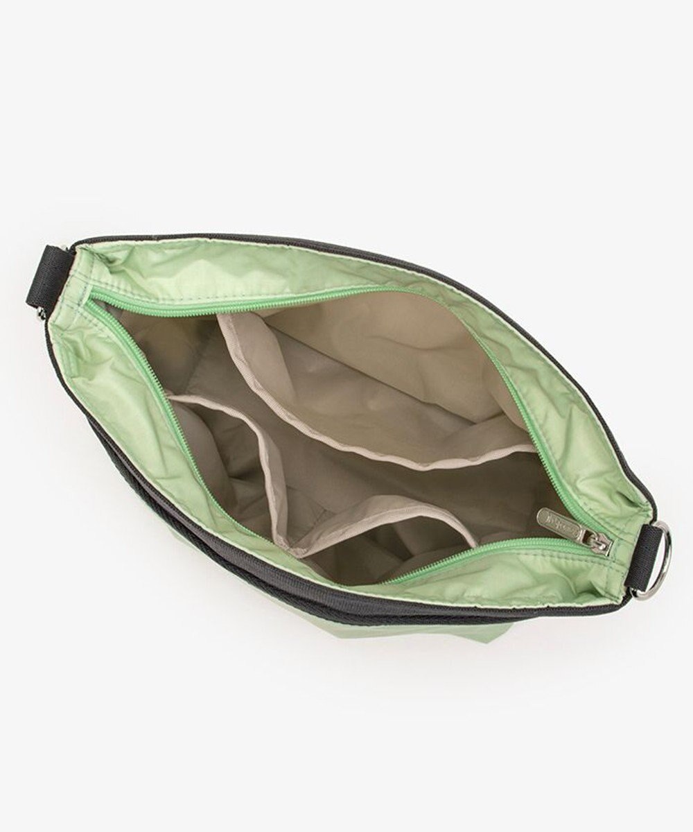 LeSportsac SMALL BUCKET BAG/フロスティグリーン/サンダー 