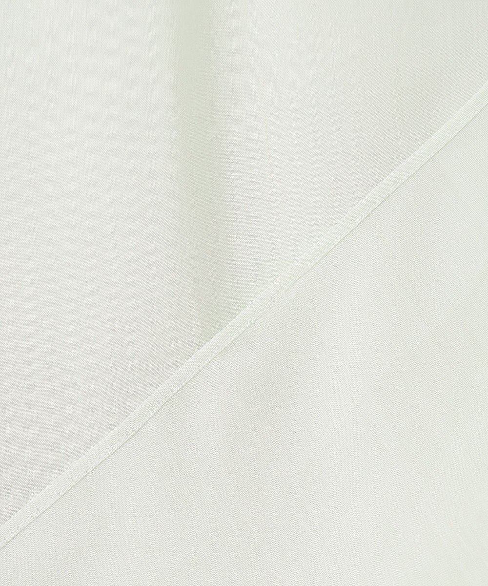 BEIGE， PAULINE / レザーコンビブラウス 