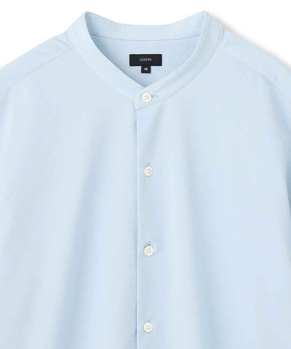 JOSEPH HOMME コンフォートクリアオックス　バンドカラーシャツ 