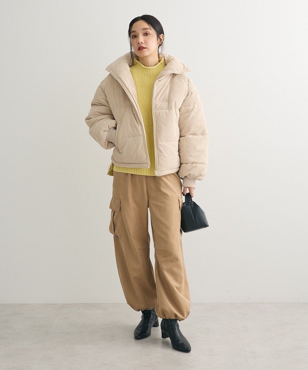 Green Parks ｍｏｋｏモールモックネックニットプルオーバー 