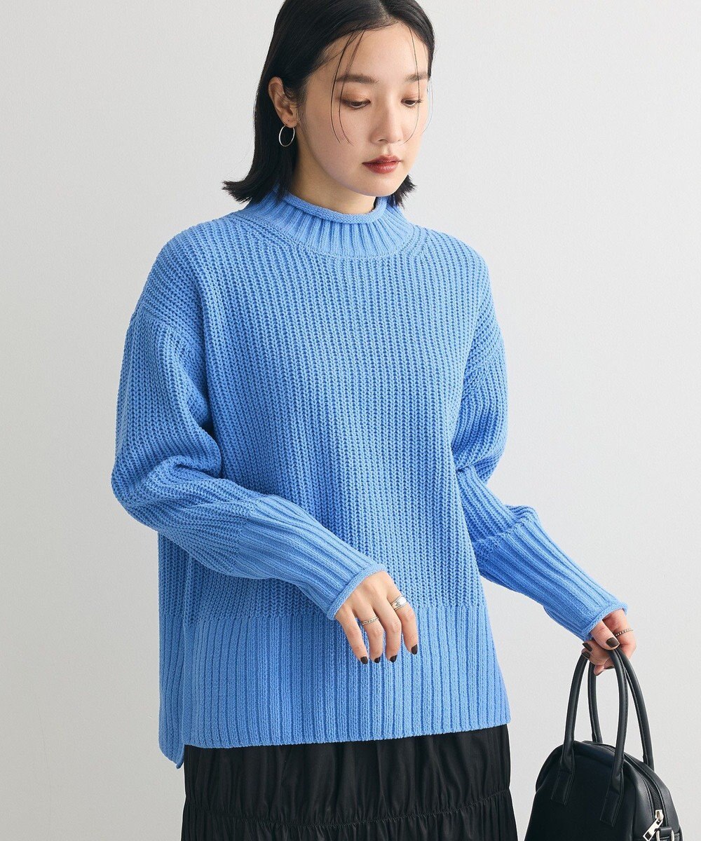 Green Parks ｍｏｋｏモールモックネックニットプルオーバー 