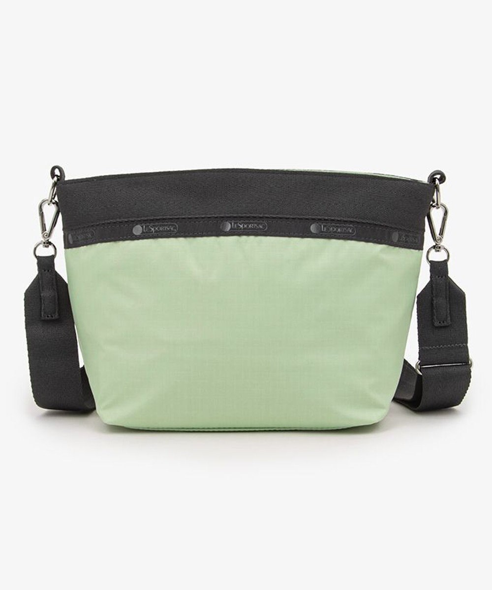 LeSportsac SMALL BUCKET BAG/フロスティグリーン/サンダー 
