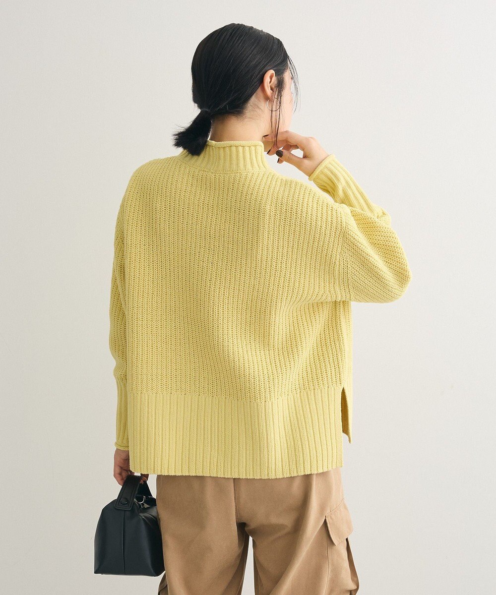 Green Parks ｍｏｋｏモールモックネックニットプルオーバー 