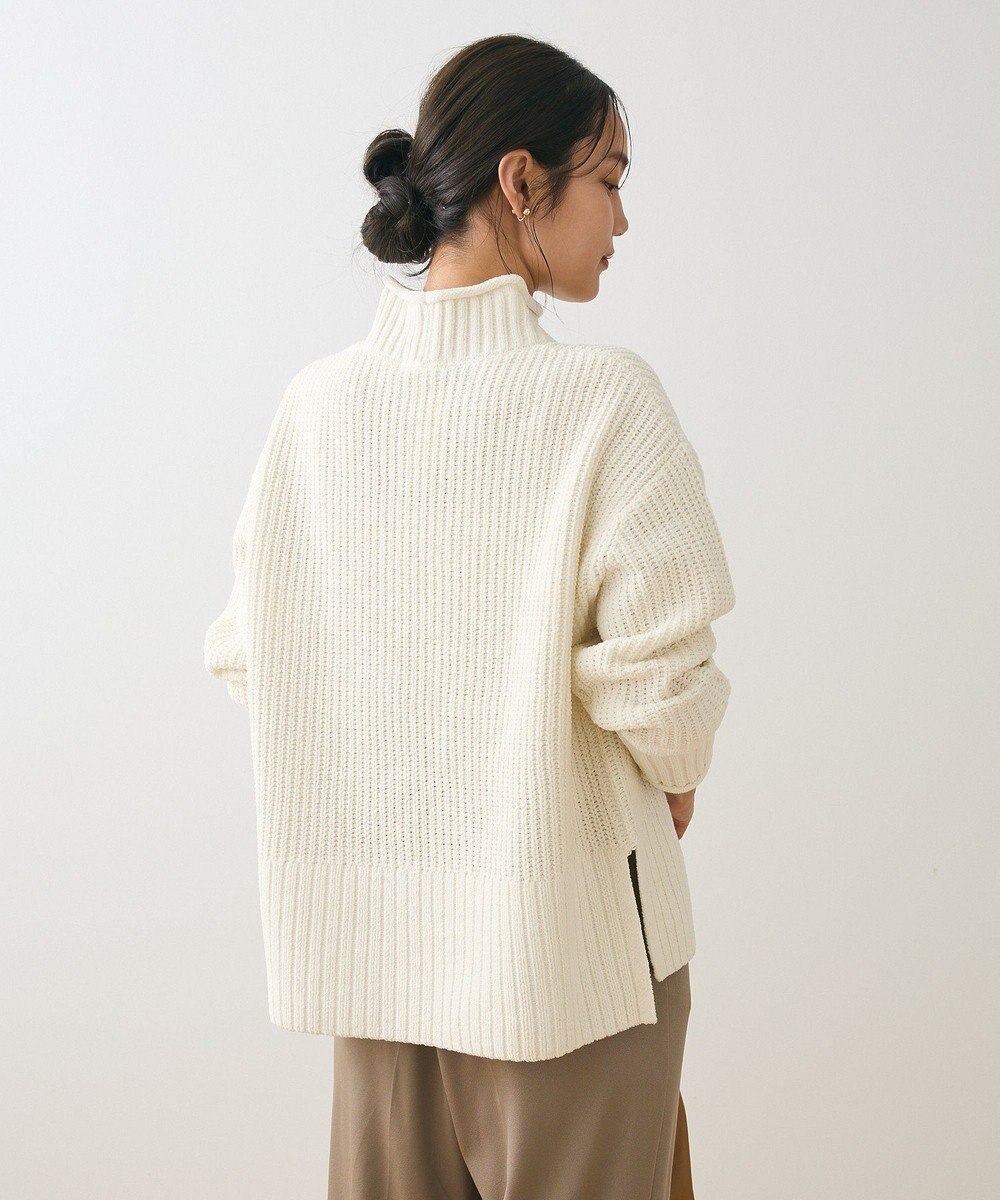 Green Parks ｍｏｋｏモールモックネックニットプルオーバー 