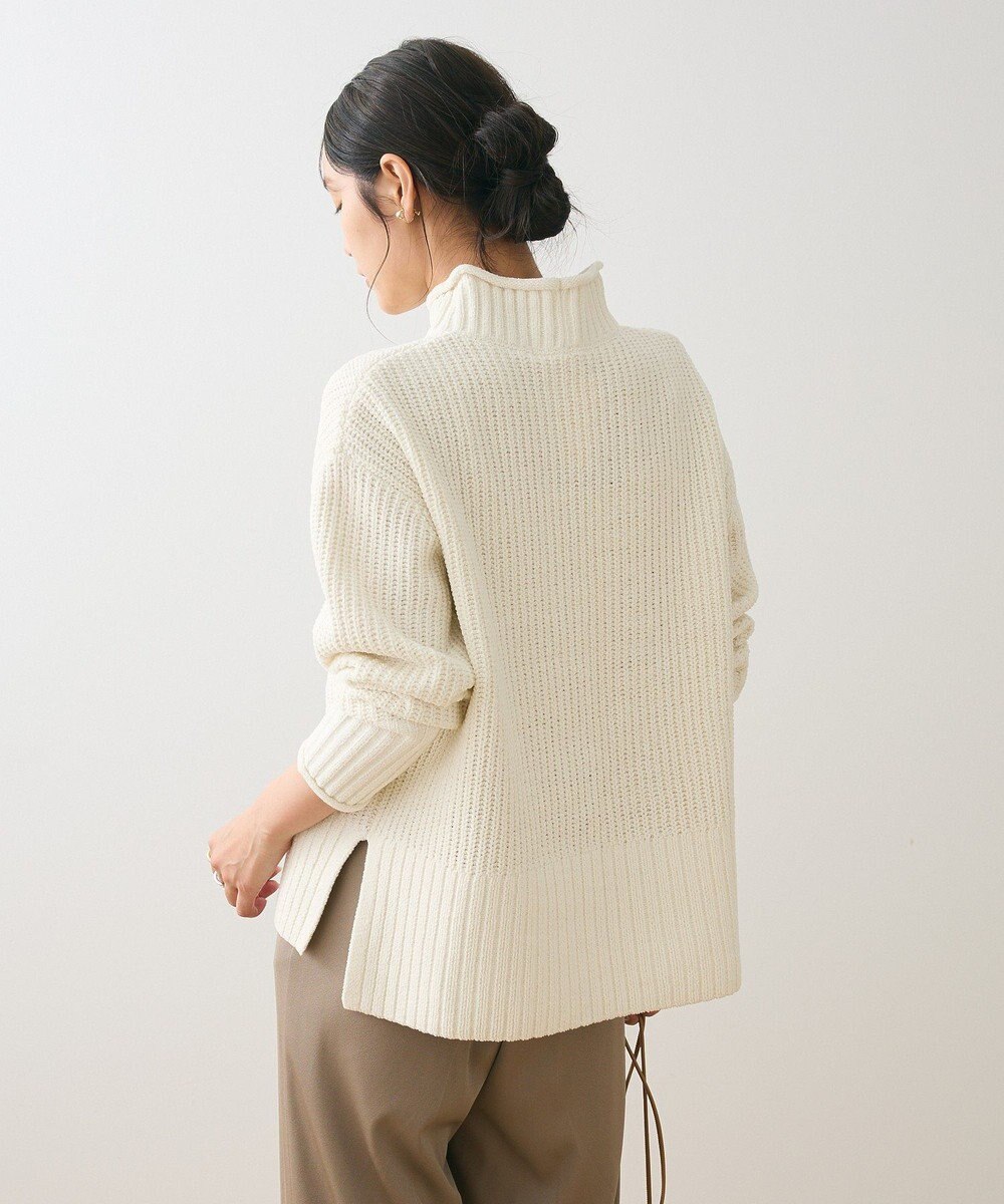 Green Parks ｍｏｋｏモールモックネックニットプルオーバー 