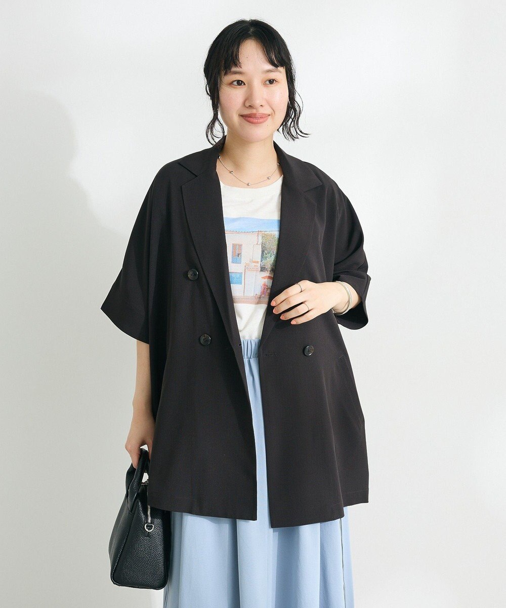 CRAFT STANDARD BOUTIQUE 半袖テーラードジャケット 