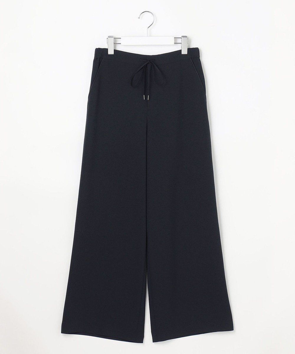 J.PRESS LADIES L 【セットアップ対応】Light ジョーゼット ワイド イージーパンツ 