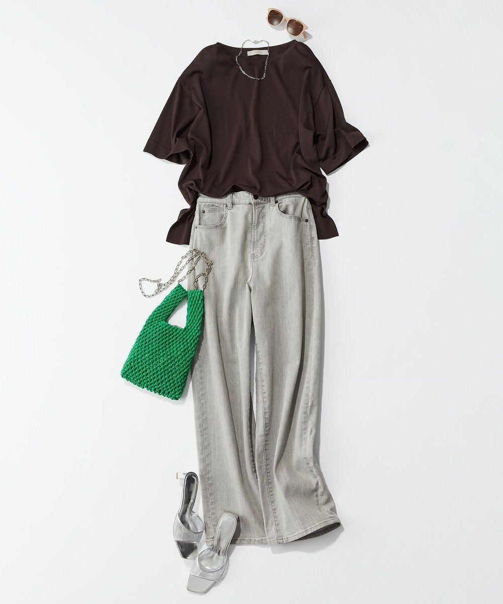 UNFILO スゴ機能 ハーフスリーブニットT 