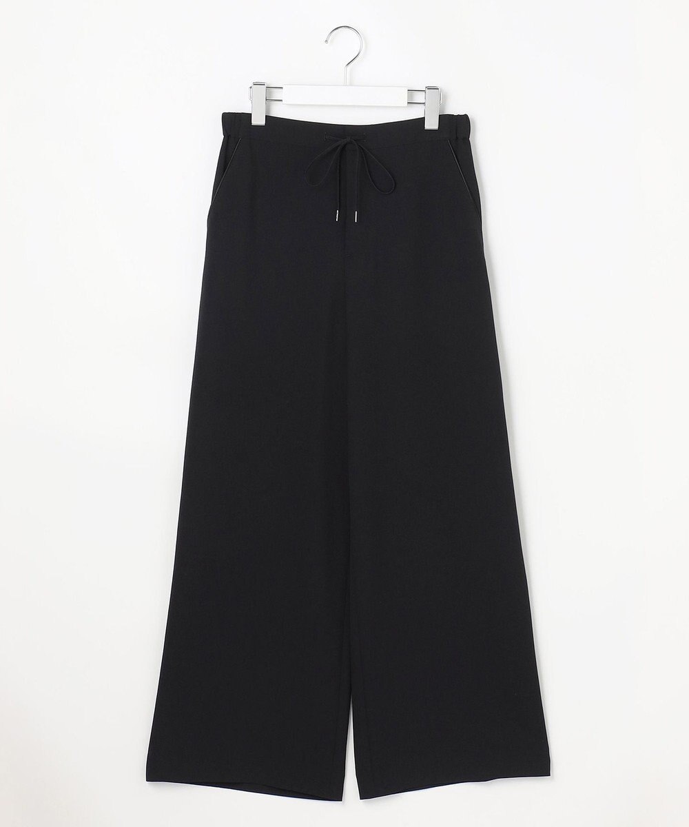 J.PRESS LADIES L 【セットアップ対応】Light ジョーゼット ワイド イージーパンツ 