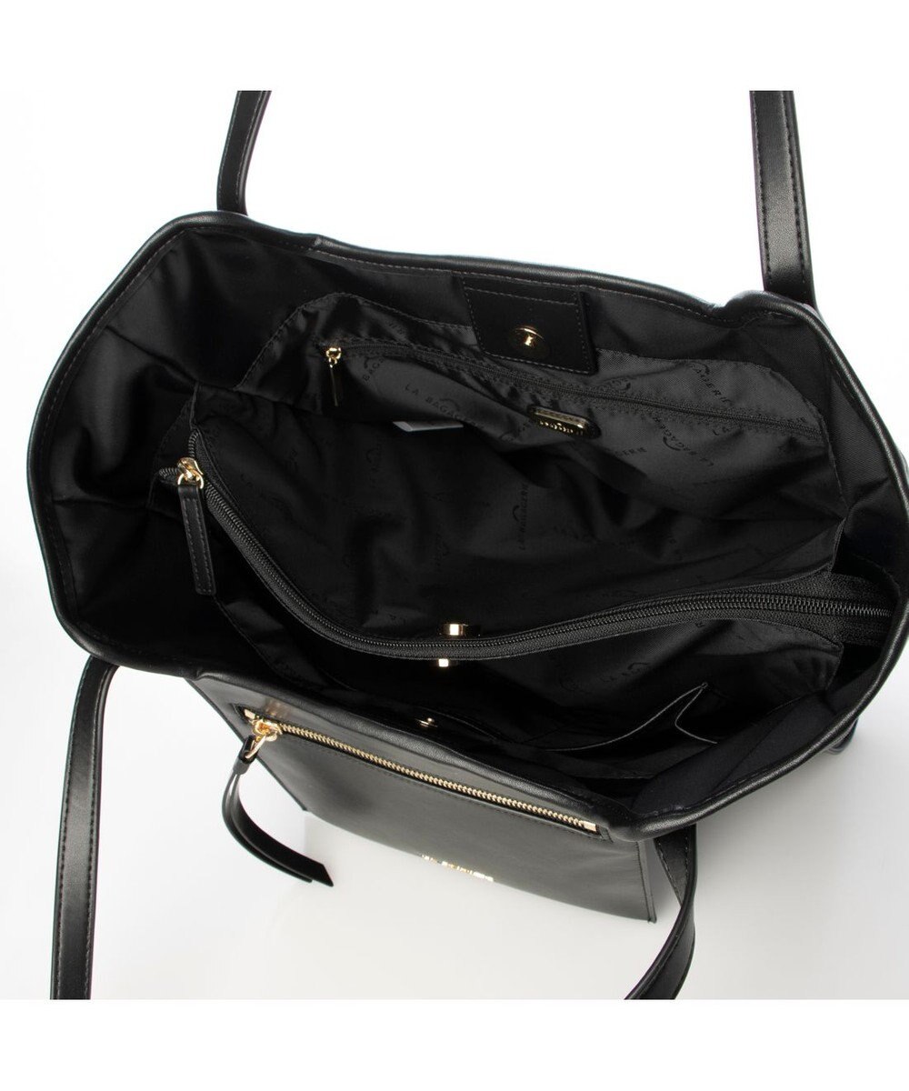 LA BAGAGERIE リサイクルレザー　フラップA4トート 