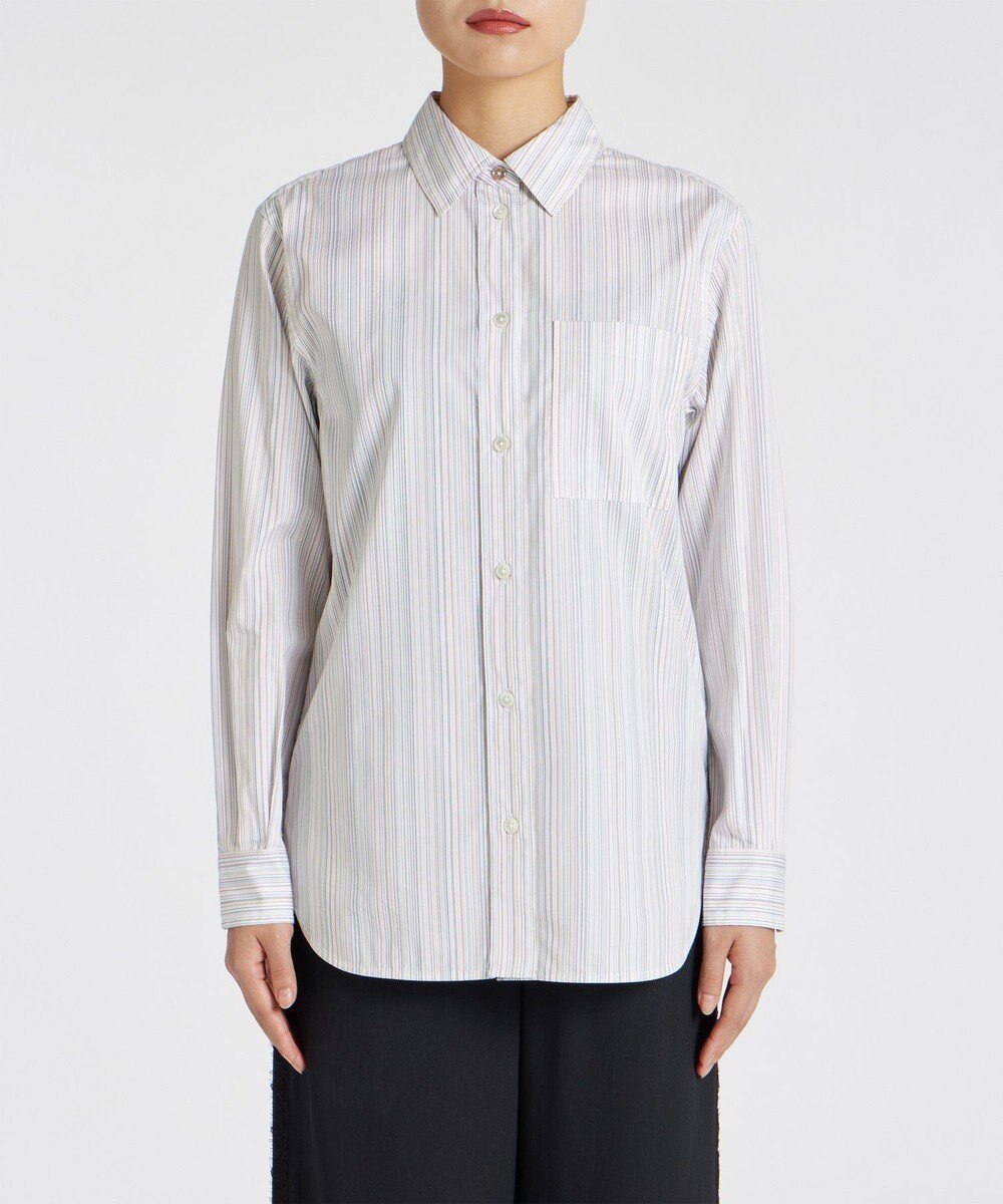 Paul Smith Classic Signature Stripe シャツ オフホワイト