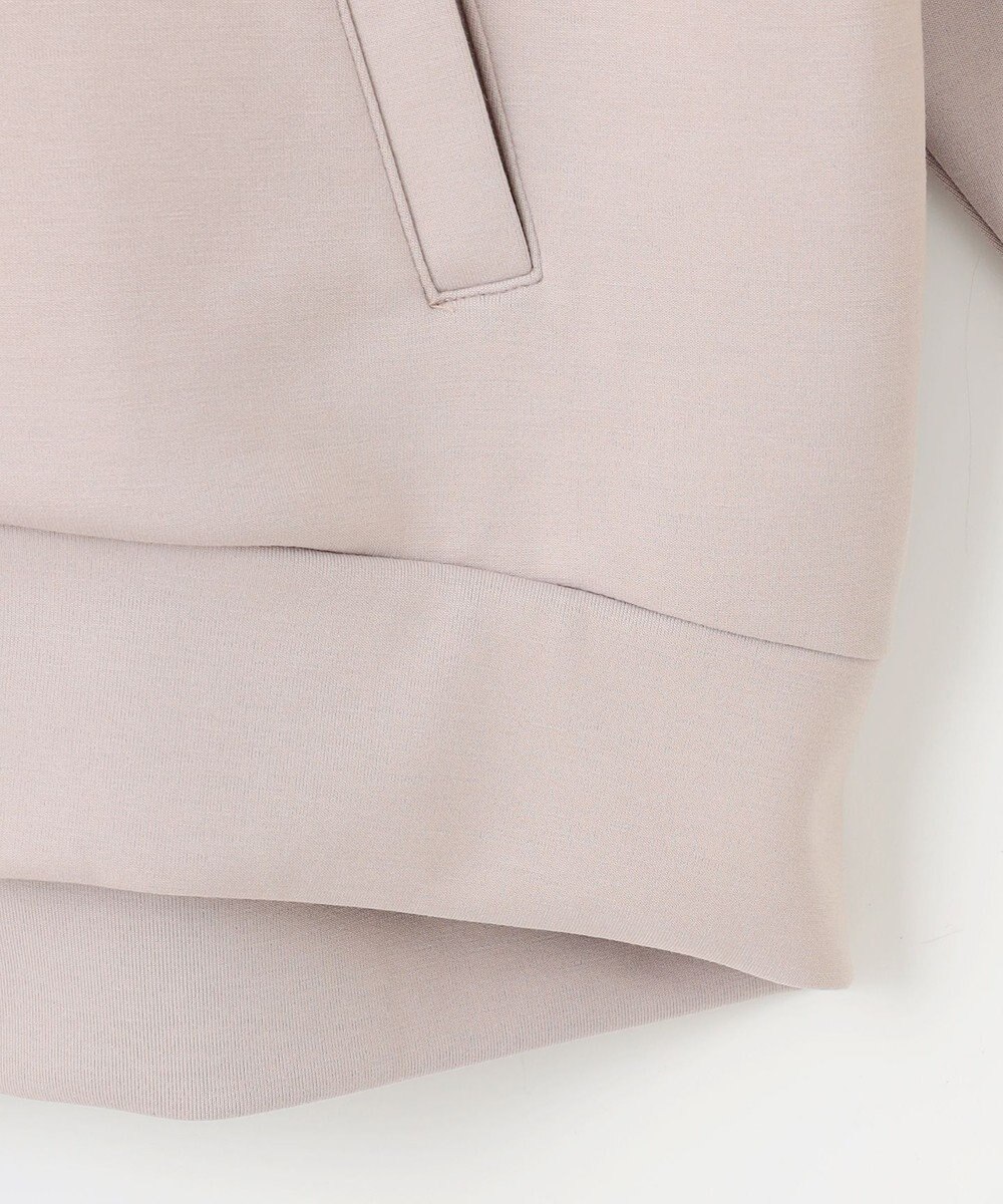 Feroux 【洗える】バックフリル ダンボールパーカー 