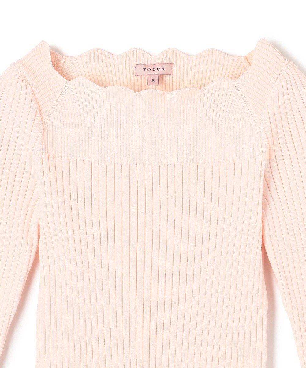 TOCCA 【洗える】ZIGZAG KNIT プルオーバー 