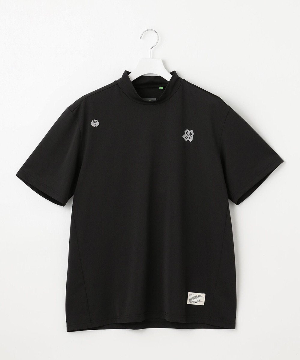 PW CIRCULUS 【吸水速乾 / ストレッチ】【MEN】ストレッチメッシュカノコ ベンチレーションモックT ゴルフ 