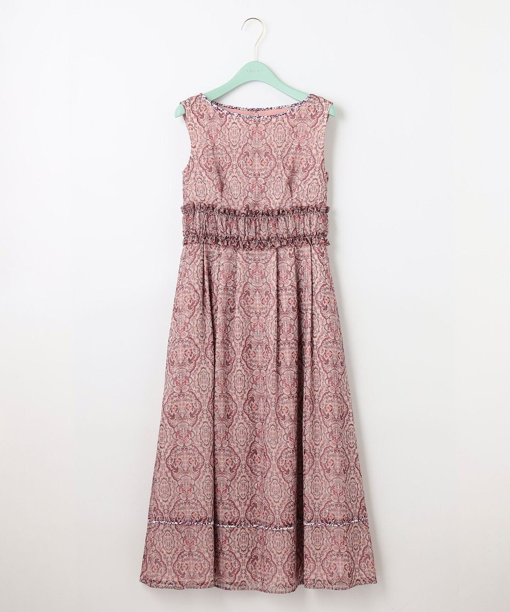 TOCCA 【消臭＆洗える！】PINK JAIPUR ロングドレス 