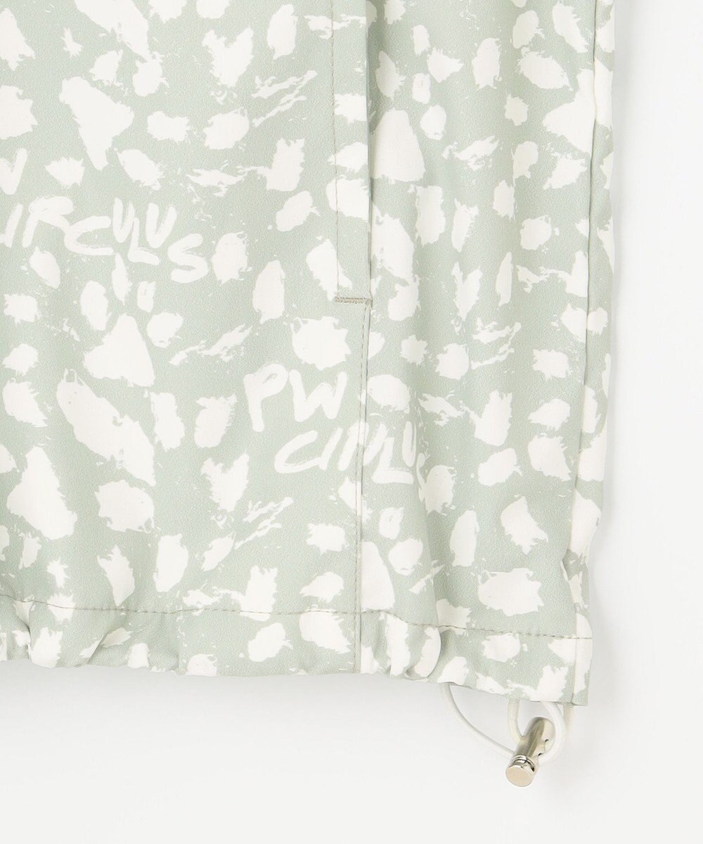 PW CIRCULUS 今が旬！【WOMEN】【洗える/ストレッチ】アニマルプリント ジップアップ フーデッド ブルゾン ゴルフウェア レディース 