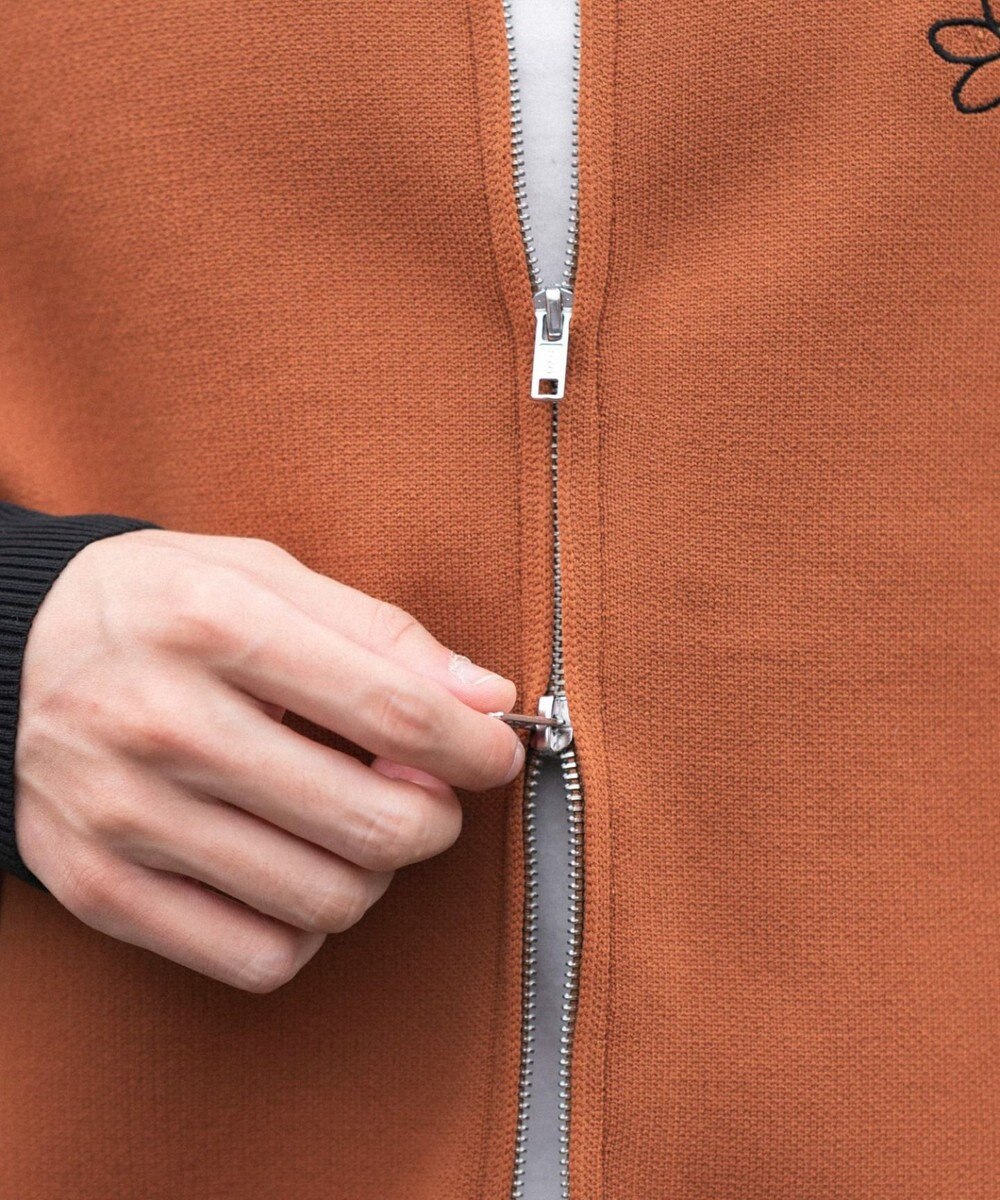 WEGO 【ユニセックス着用ITEM】ライントラックニットジャケット 