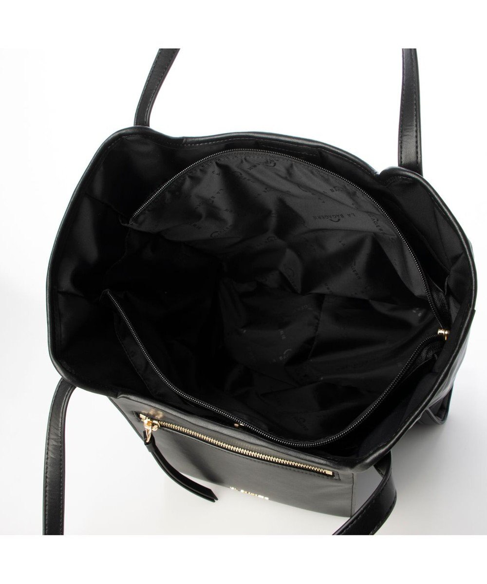 LA BAGAGERIE リサイクルレザー　フラップA4トート 