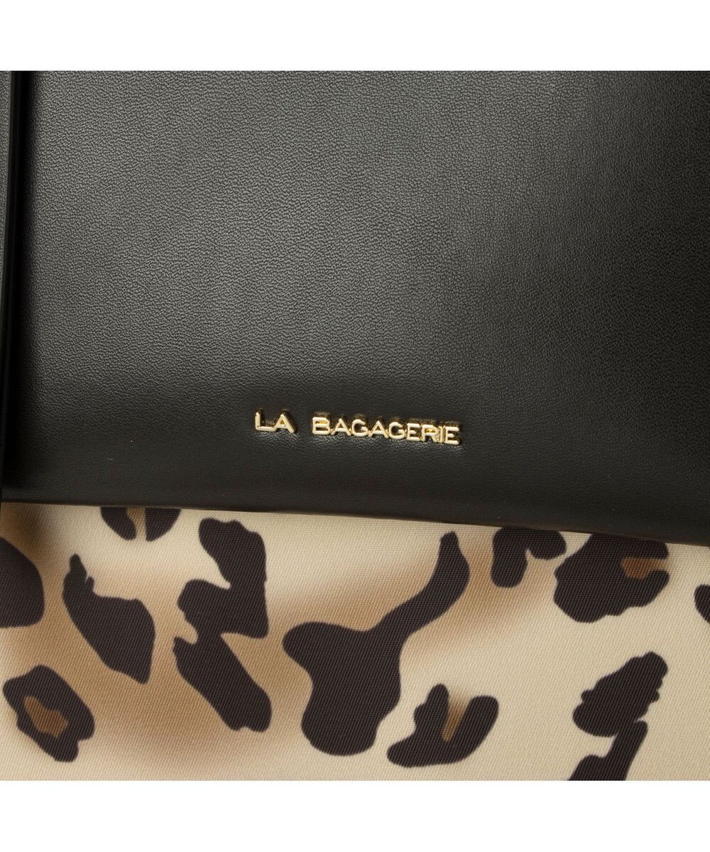 LA BAGAGERIE リサイクルレザー　フラップA4トート 