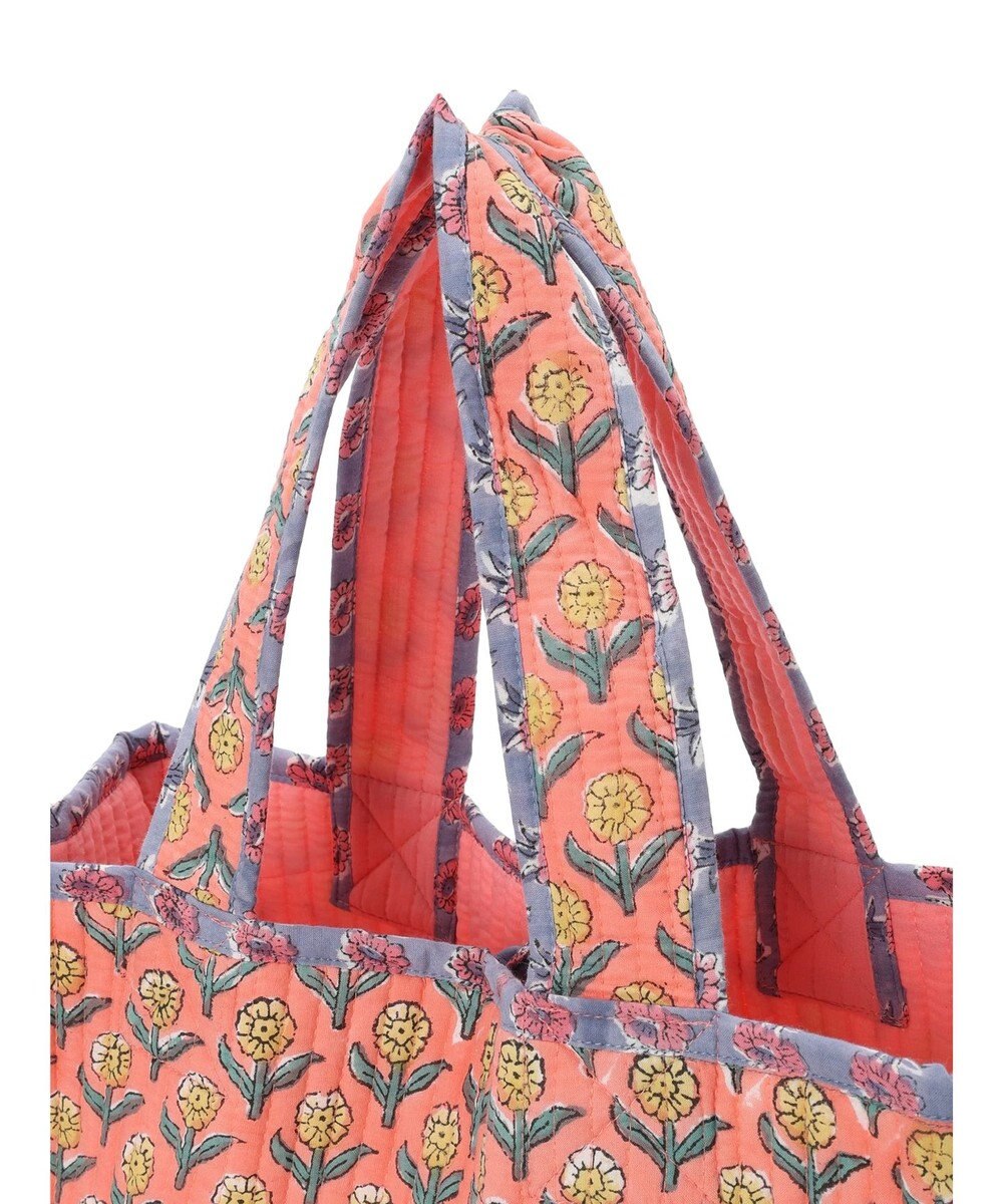 Green Parks ■別注ＣＯＮＴＲＯＬ　ＦＲＥＡＫ　ブロックｐｔキルトトート 