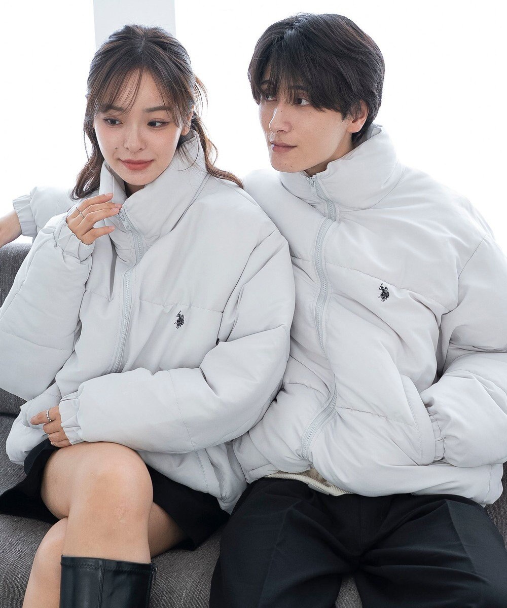 WEGO 【WEB限定/Sサイズ新登場/お気に入り登録者数5万人越えの大人気アイテム】U.S. POLO ASSN.別注パデッドジャケット 