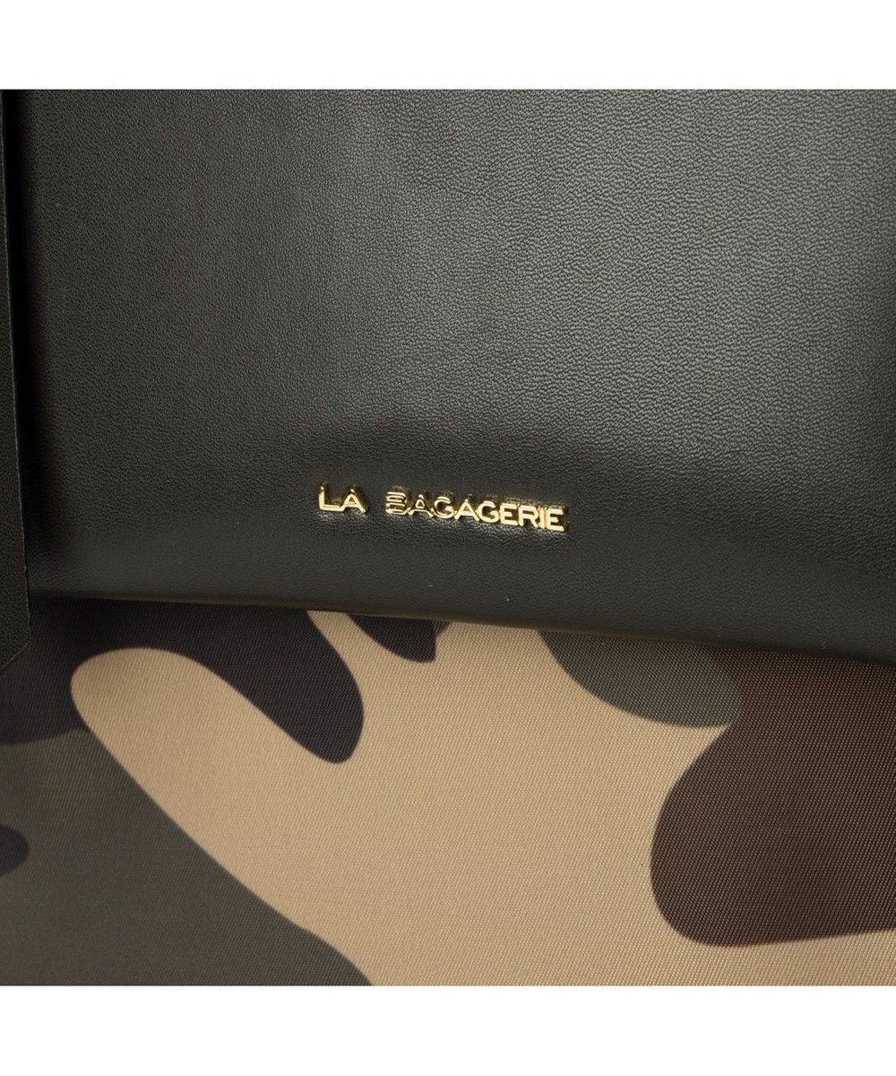 LA BAGAGERIE リサイクルレザー　フラップA4トート 