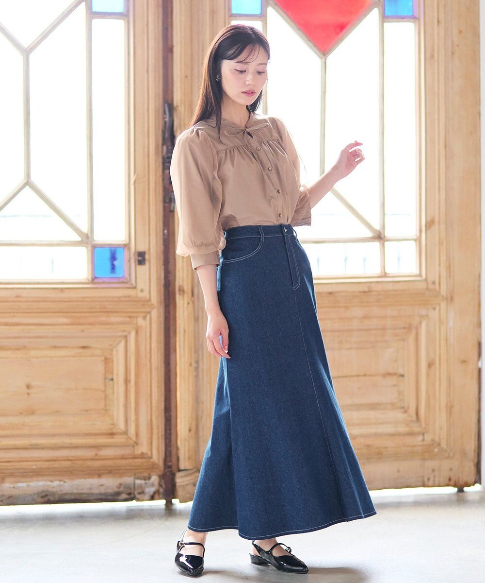 Feroux レースアップマーメイド スカート 