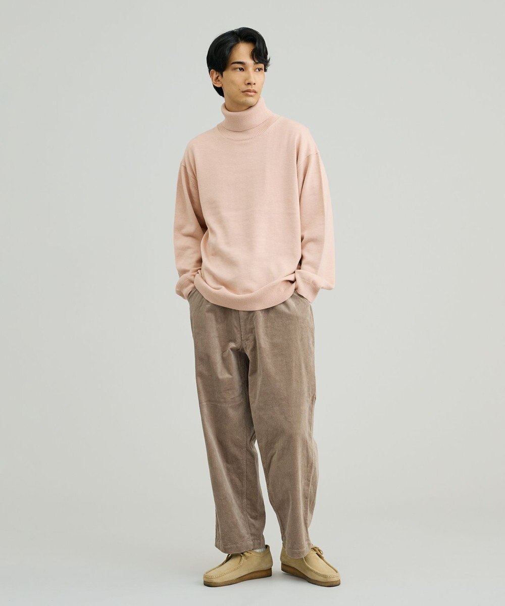 J.PRESS YORK STREET 【UNISEX】ANTI PILLING WOOL タートルニット 