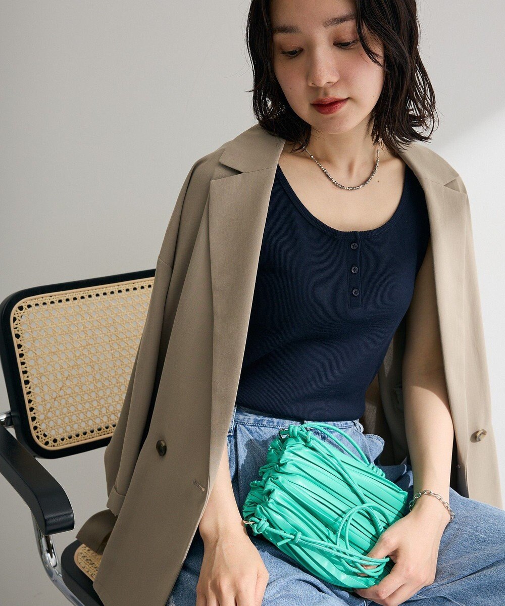 Green Parks ヘンリーネックタンクトップ 