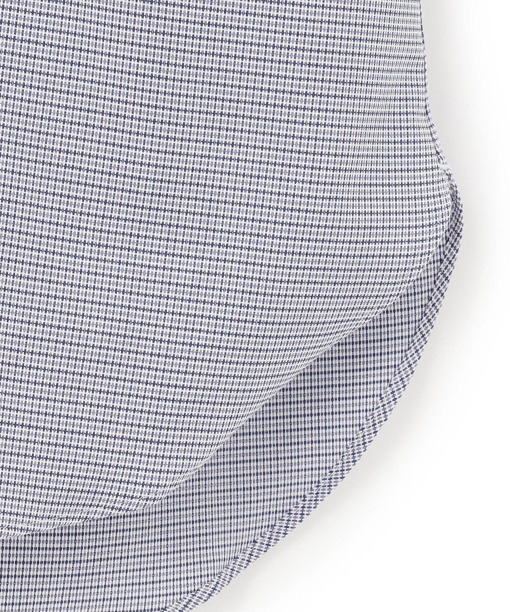 J.PRESS MEN 【EXTRA COMFORT / 形態安定・ストレッチ・抗菌防臭・速乾】パナマミニチェック 半袖シャツ/B.D. 