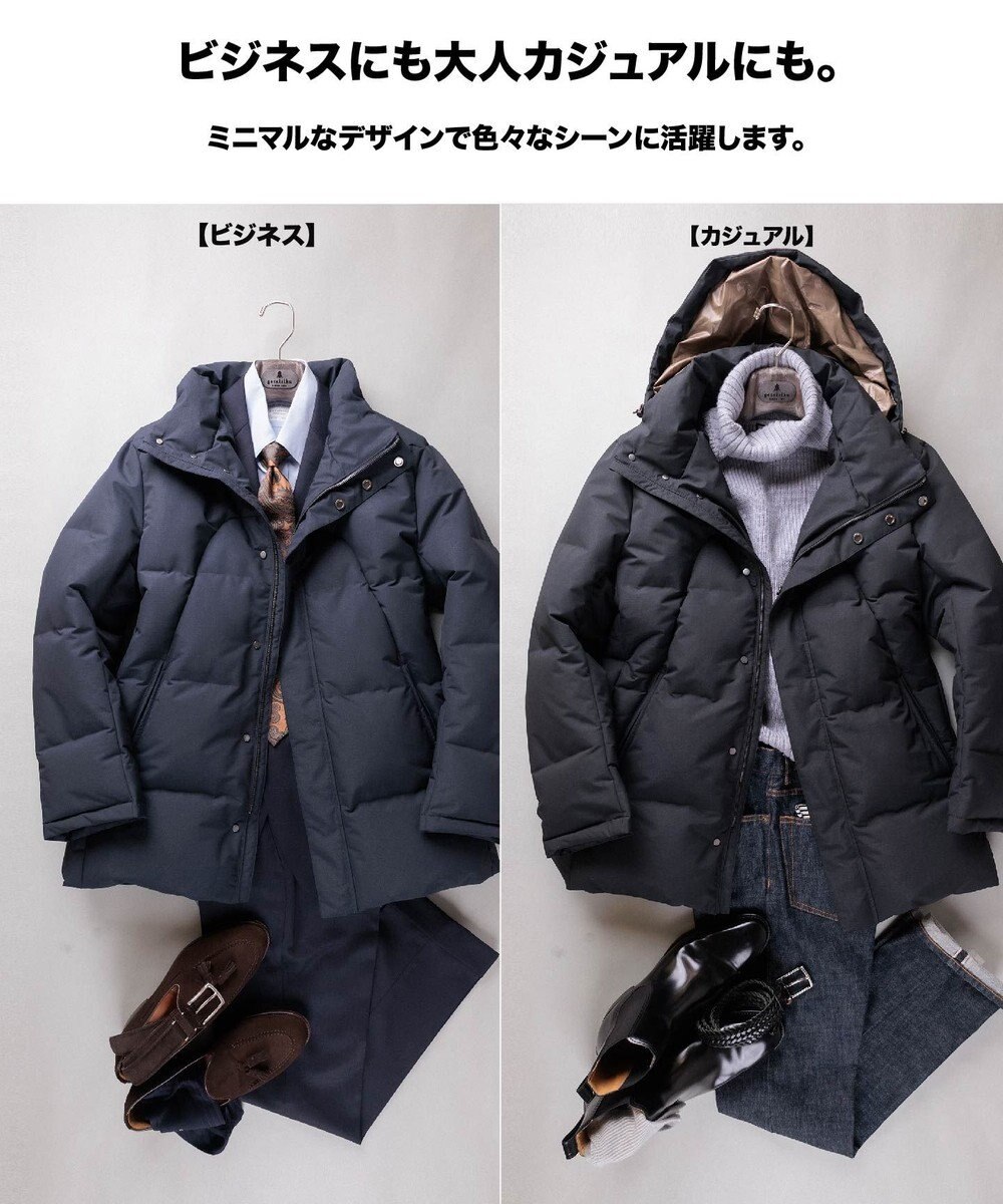 GOTAIRIKU 2年連続売上NO1【仕事で着られる】MINOTECH/ミノテック ドレス ダウンコート 