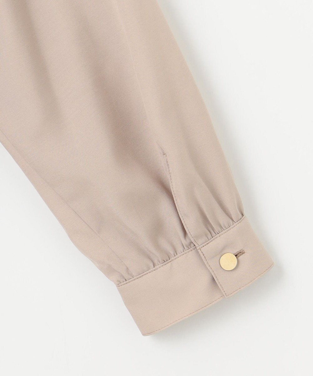 J.PRESS LADIES L 【洗える】テトロンレーヨンマンスローン ブラウス 