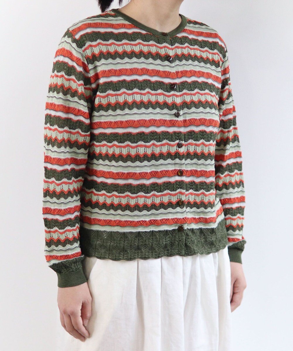 シルク100 マルチボーダーカーディガン Muuc ファッション通販 公式通販 オンワード クローゼット シルク100 マルチボーダーカーディガン Muuc ファッション通販 公式通販 オンワード クローゼット