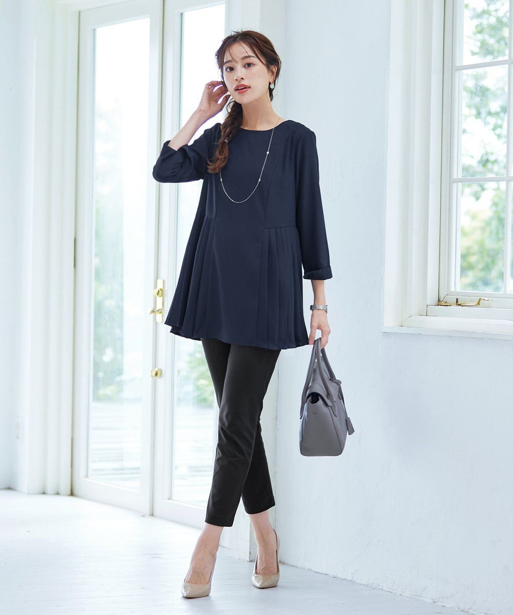 Tiaclasse 【日本製】どんなスタイルにも合わせやすいクリスタルネックレス 