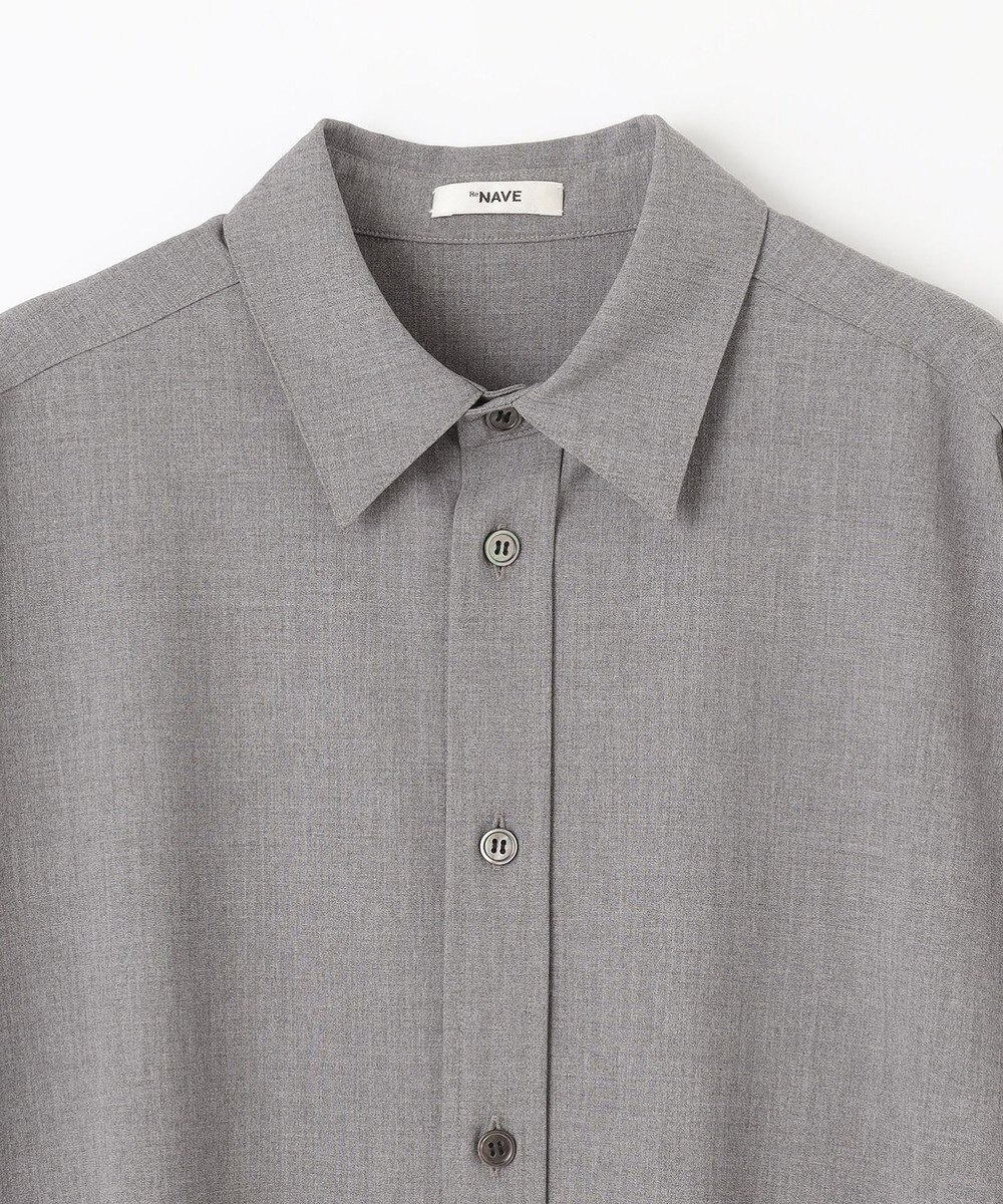 NAVE 【ReNAVE】ウォッシャブルツイル シャツドレス 
