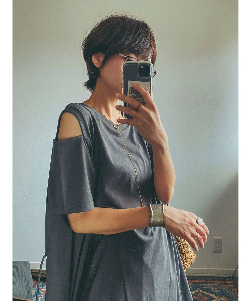 Green Parks ショルダーカットチュニック 