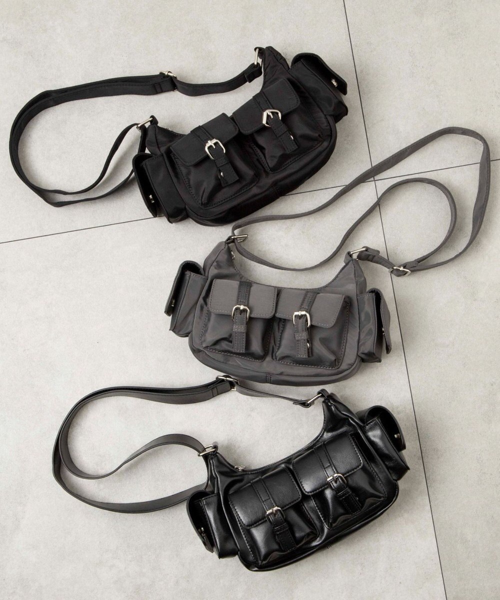 WEGO 金具デザインポケットショルダー 