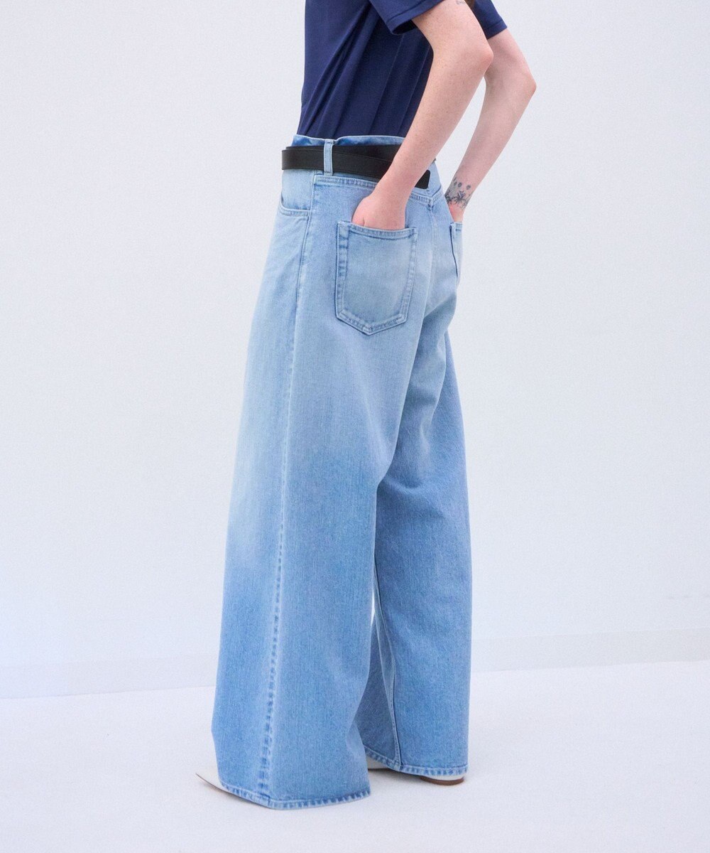 ATON DENIM | ワイドパンツ 