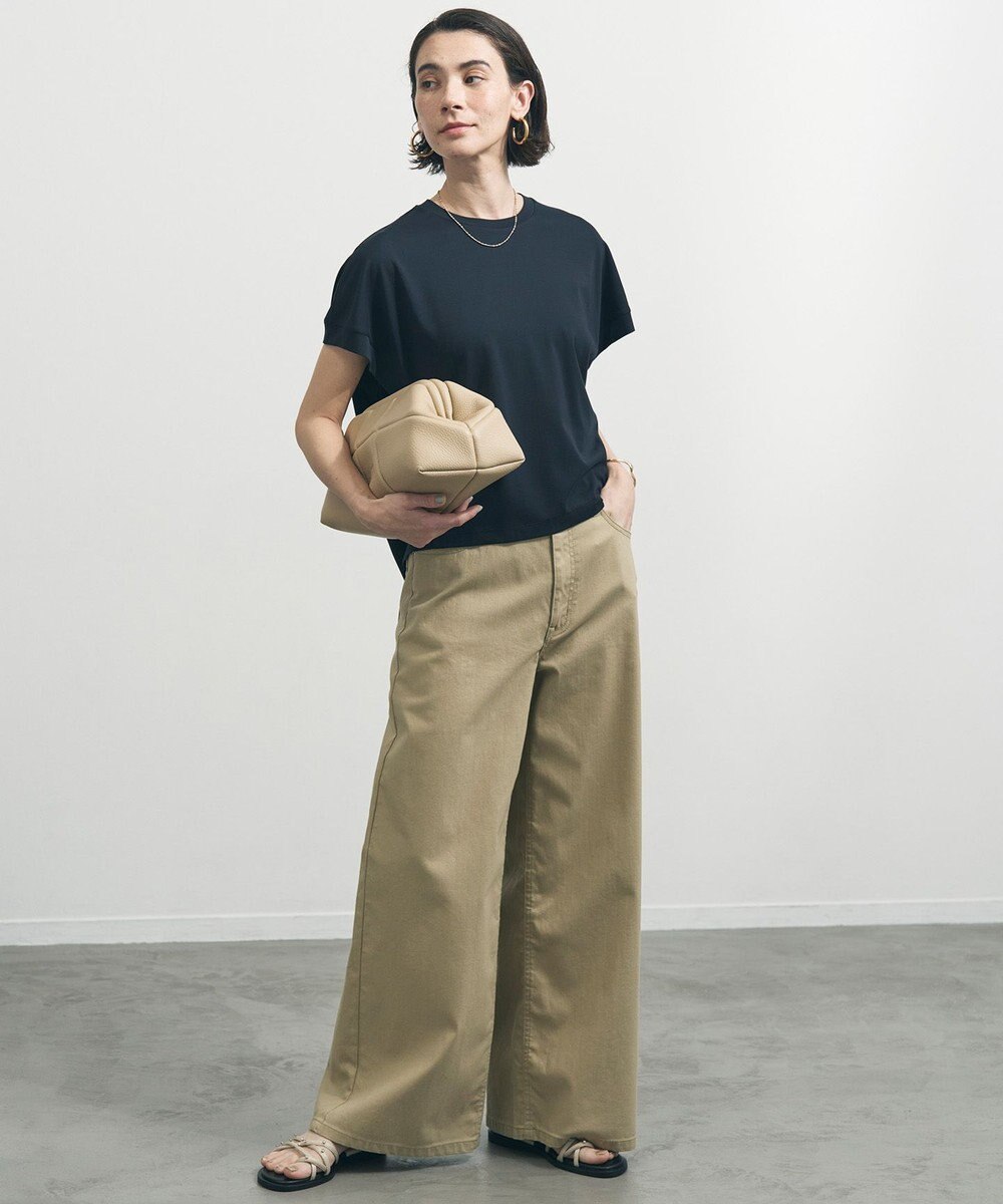 UNFILO 【一部店舗限定カラー】BEAUTY FORM-T コクーンTシャツ 