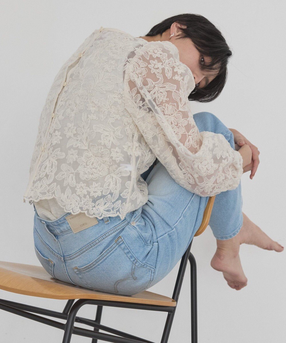 AMERICAN HOLIC 【EDWIN別注】ワイドデニム 