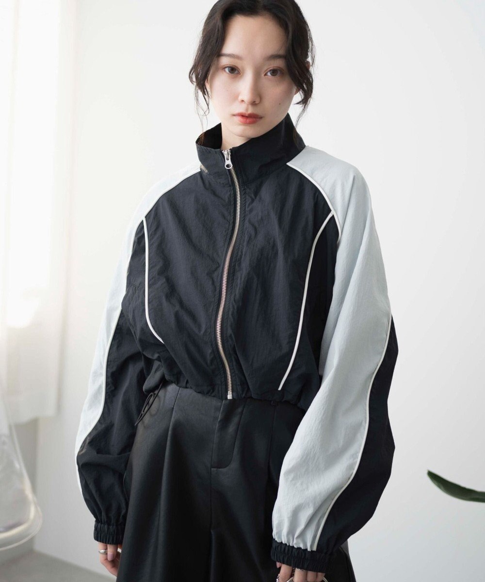 WEGO ナイロントラックブルゾン 