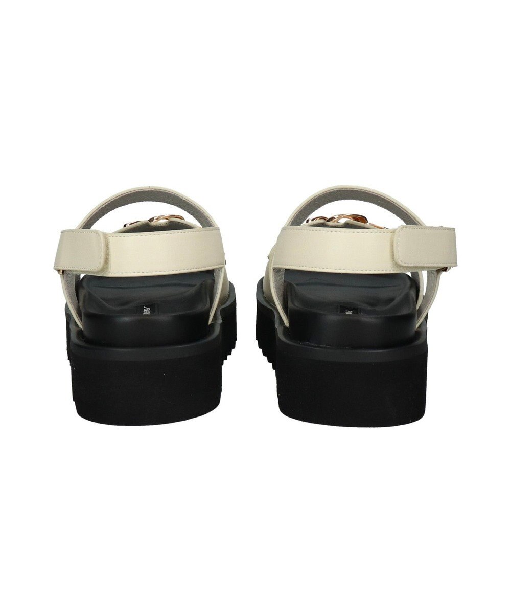 Bridget Birkin 【PARADIS COULEUR】メタルチェーン厚底フットベッドサンダル 