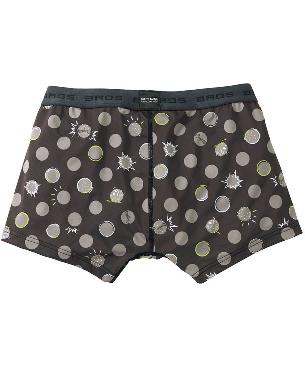 WACOAL MEN ボクサーパンツ【キモチ届けるパンツ】フロント快適設計 肌あたり軽減設計 前閉じ 下着 オリジナルメッセージカード付き GT3424 /ブロス バイ ワコールメン 